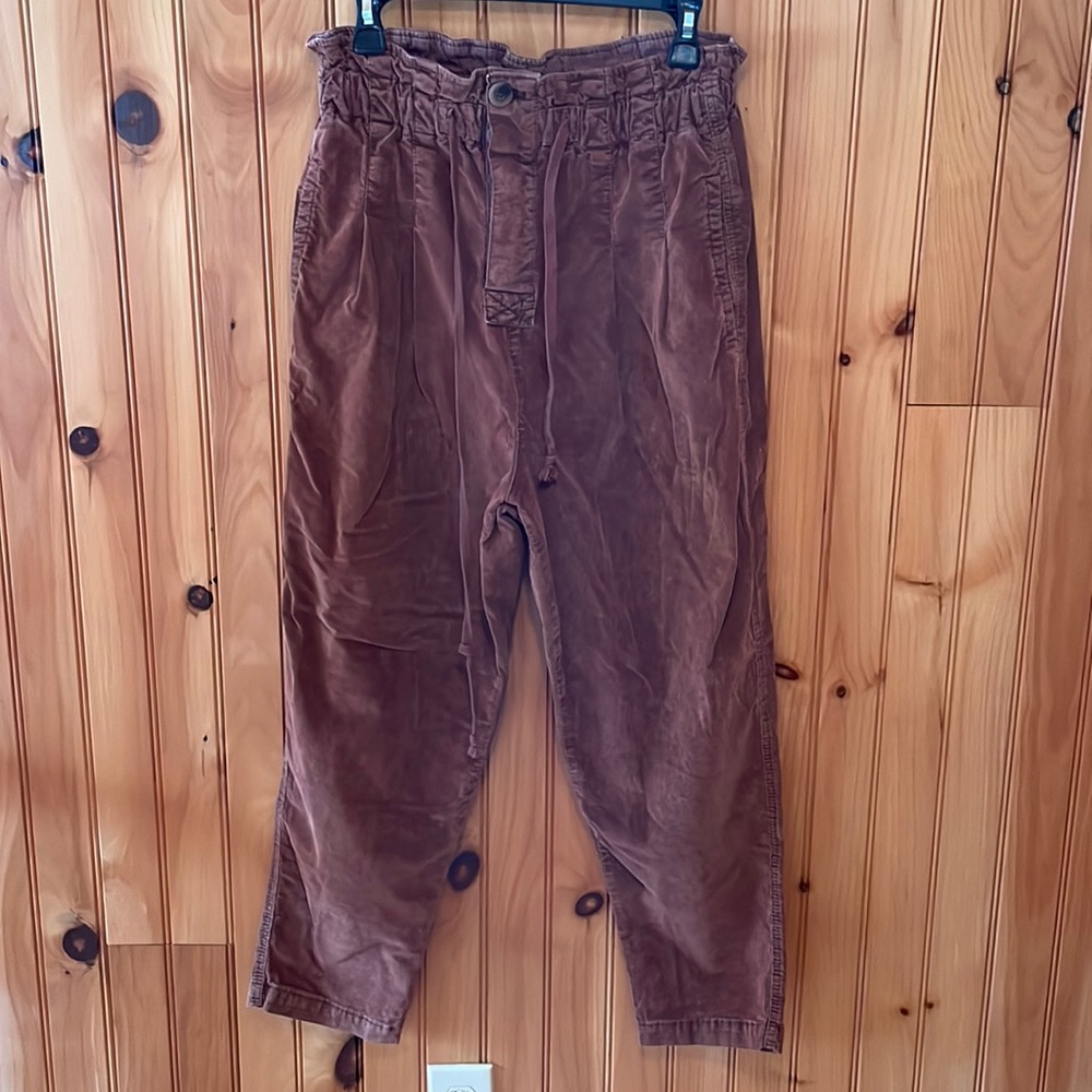 Free people corduroy slouchy pant